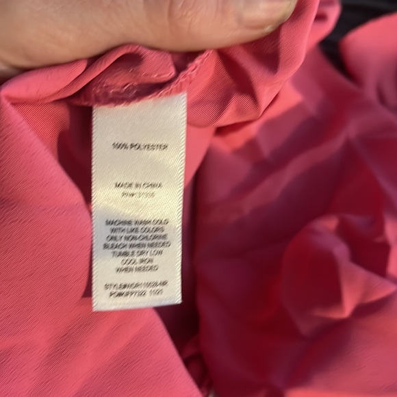 Socialite Pink Ruffle Sleeve Mini Dress Size Medium (8-10) NWT - Picture 8 of 9